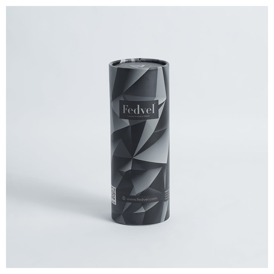 Fedvel Premium Tissues Combo II (4pcs) packaging design featuring a sleek geometric pattern.